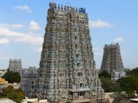 Meenakshi Temple Gopurams, Madurai