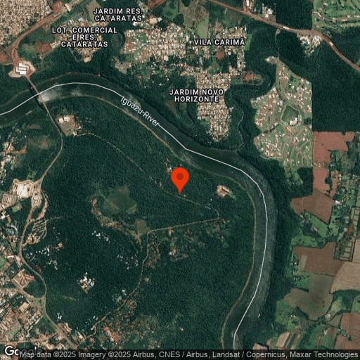 Map of Awasi Iguazu
