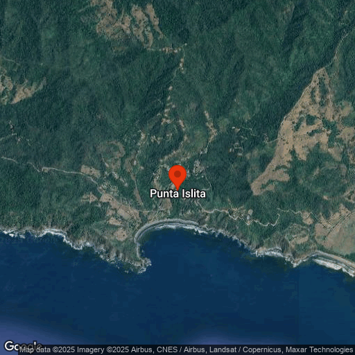 Map of Isla Chiquita 'Glamping' Hotel