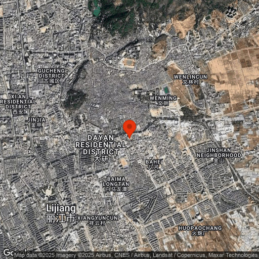 Map of LUX* Tea Horse Road Lijiang