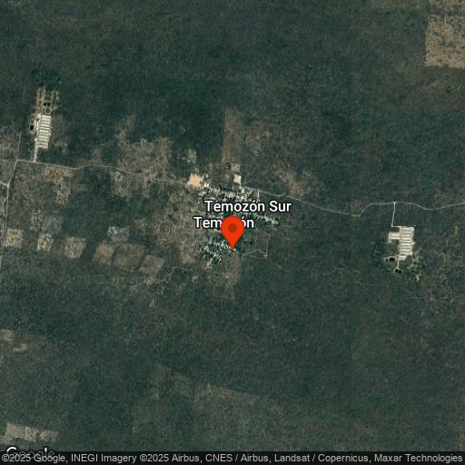 Map of Hacienda Temozon