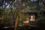 Rio Perdido East Bungalow Exterior Night
