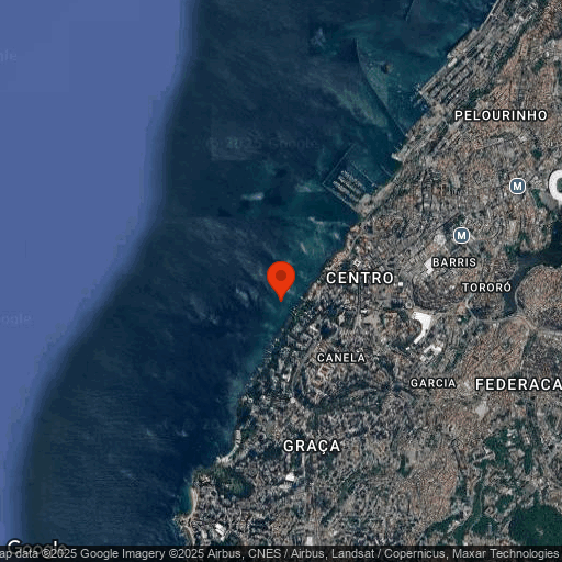 Map of Hotel da Bahia by Wish