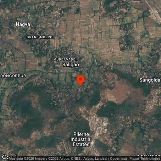Map of The Postcard Saligao
