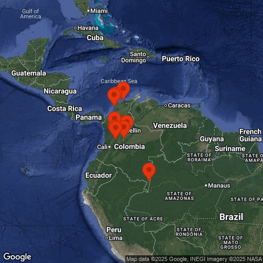Map of Colombia