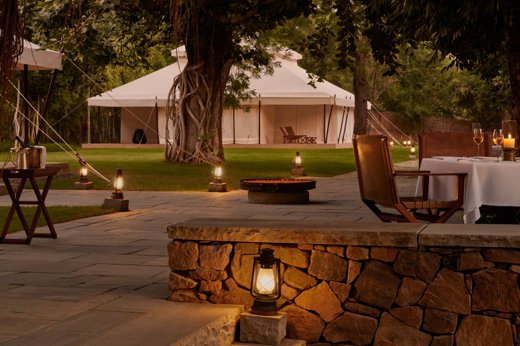 Aman I Khas India Views Tent Exterior