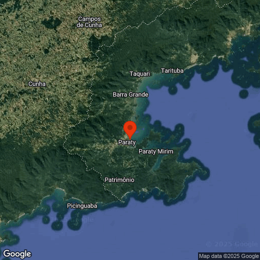 Map of Paraty