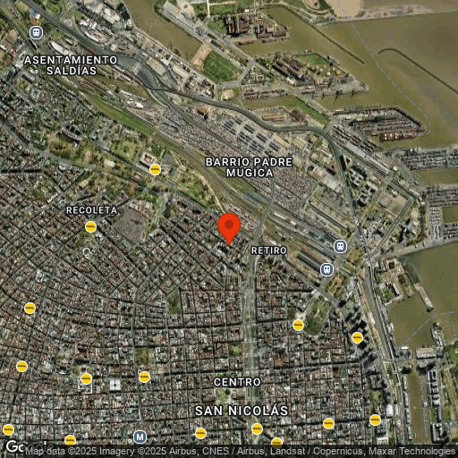 Map of Sofitel Buenos Aires Recoleta
