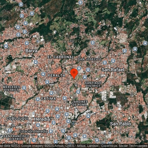Map of Hotel Presidente