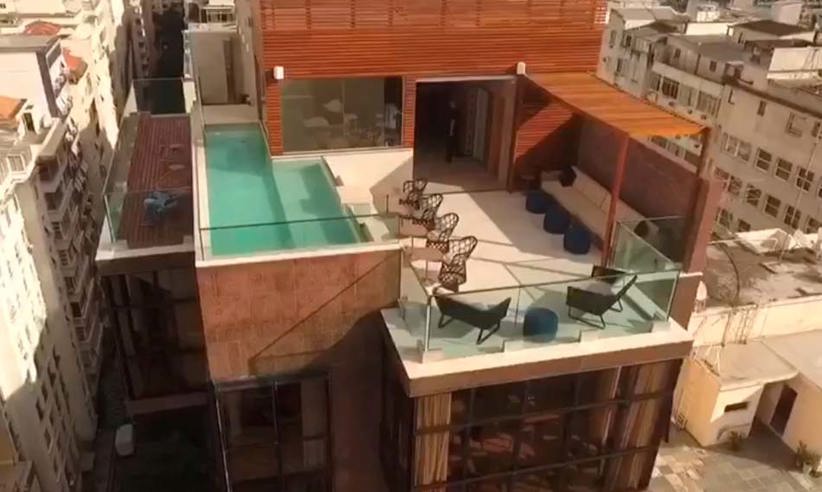 Ga Lazer Ritz Copacabana Hotel Rooftop