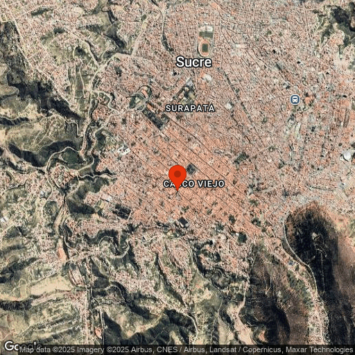 Map of Hotel de Su Merced