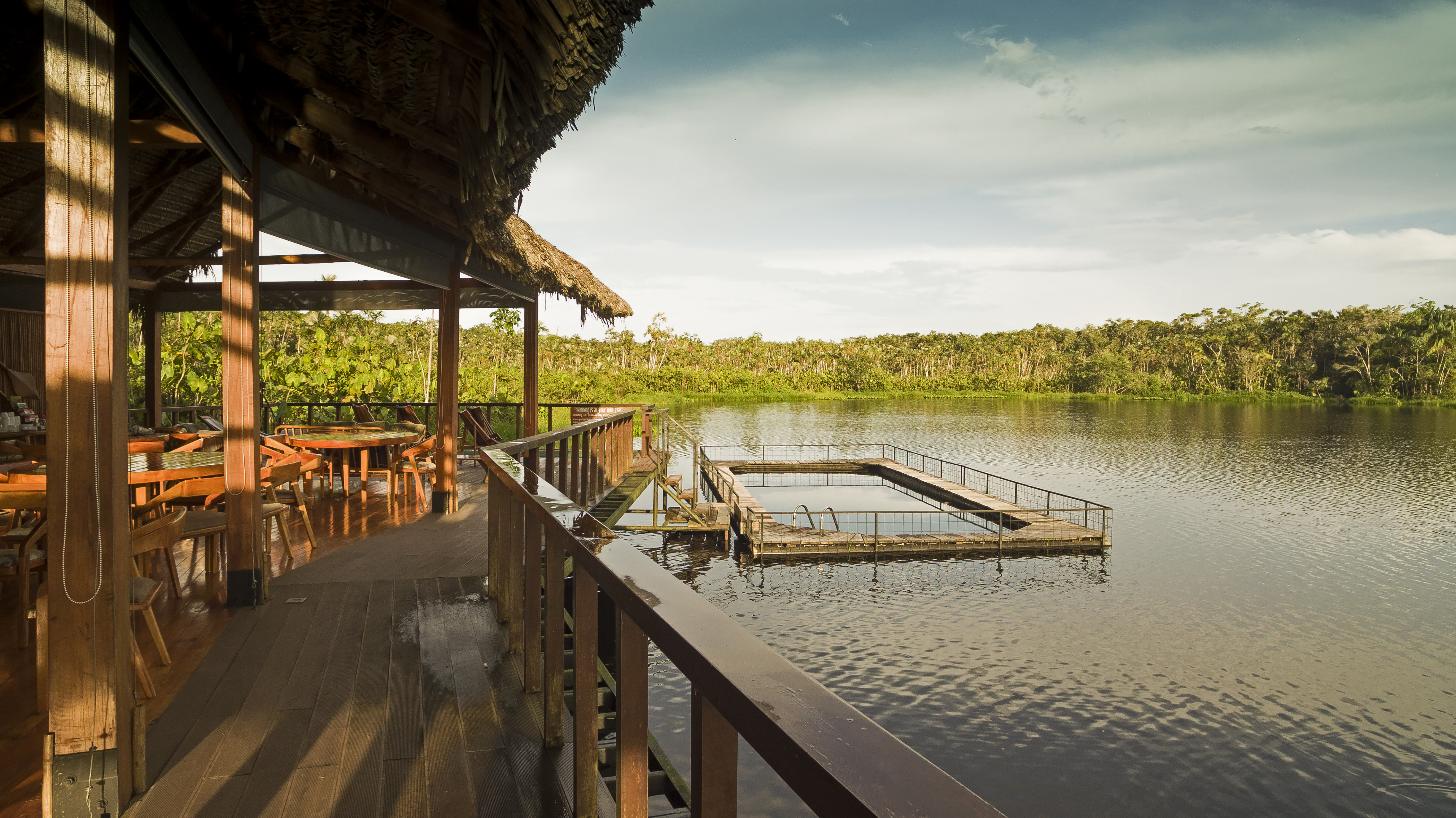 Lake Pool Sacha Lodge