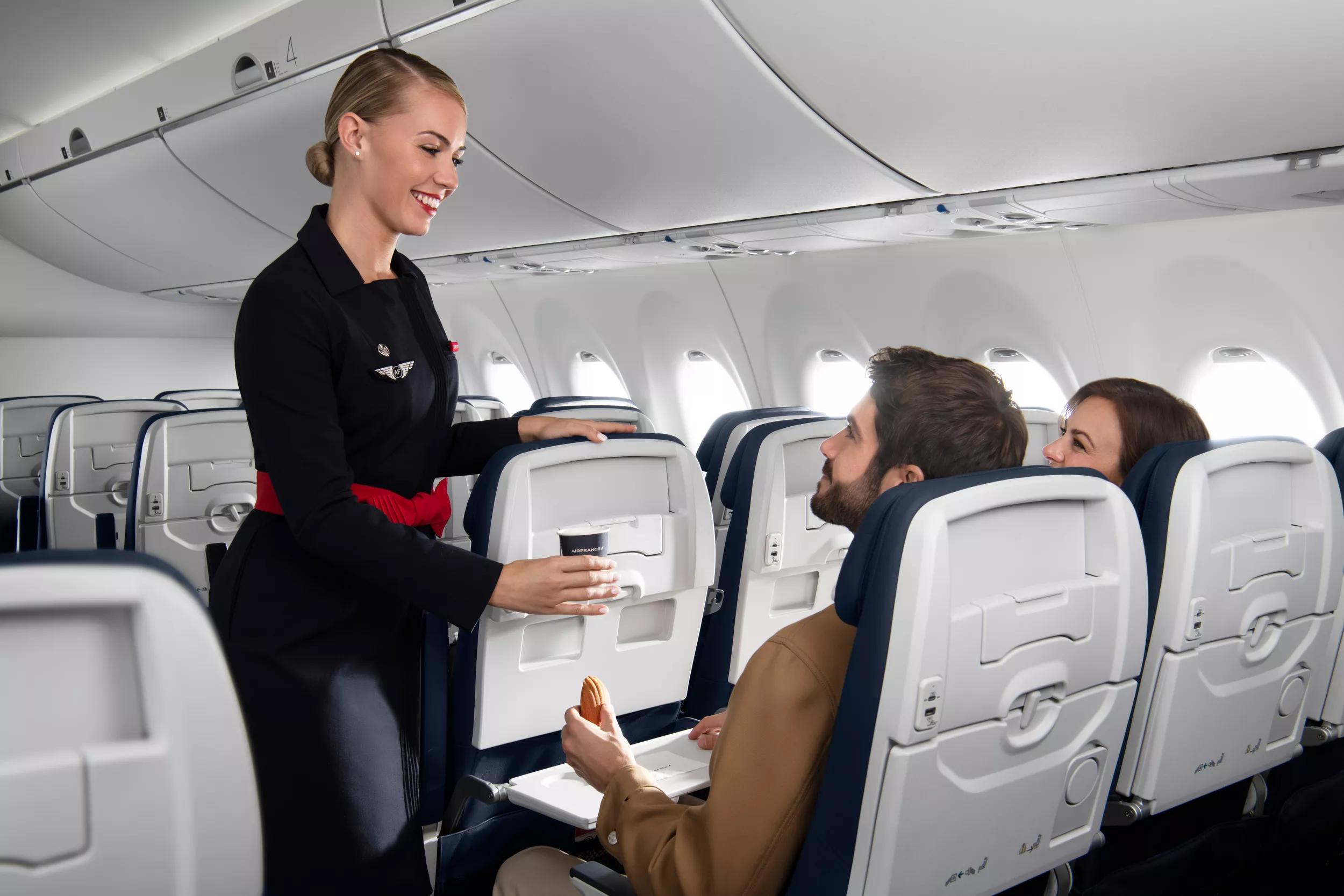 Airfrance A220 Economy Cabin Short Haul
