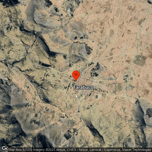 Map of Tarabuco Sunday Market
