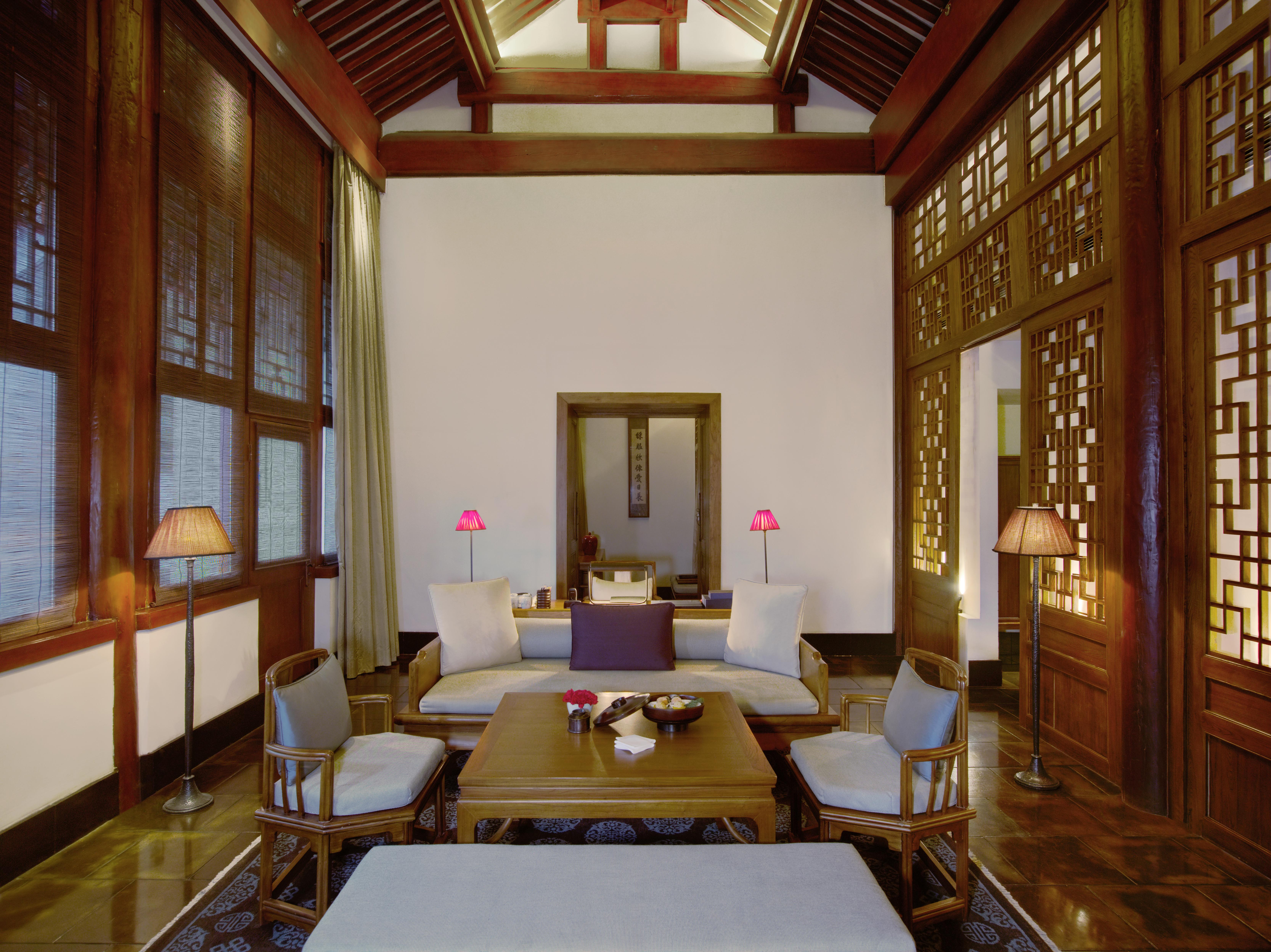 Aman Summer Palace, China Accommodation, Deluxe Suite, Living Area 16688