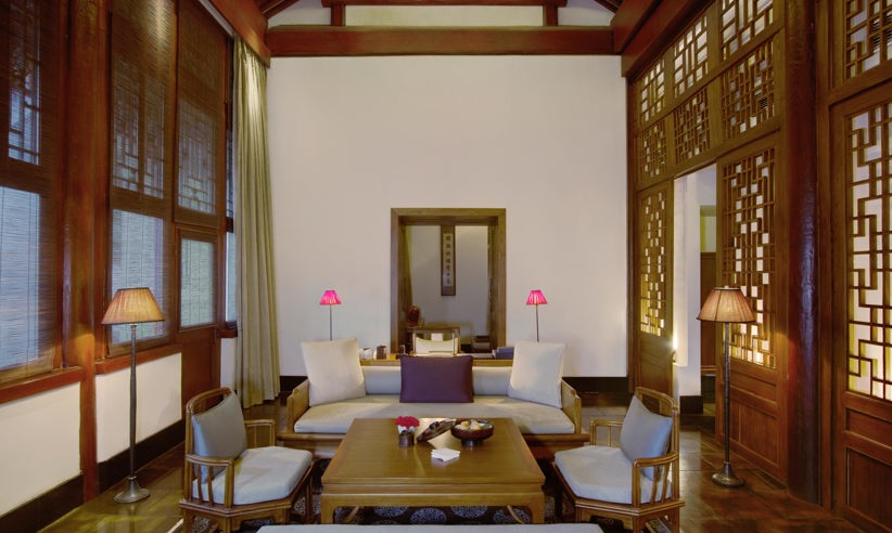 Aman Summer Palace, China Accommodation, Deluxe Suite, Living Area 16688