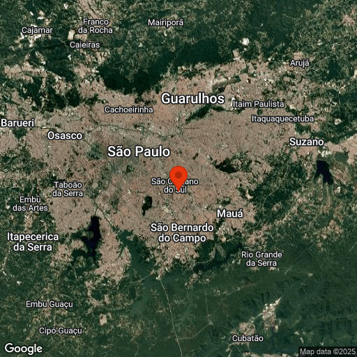 Map of Sao Paulo