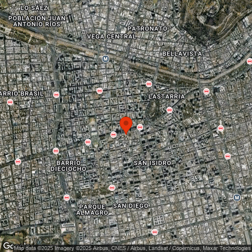 Map of Hotel Plaza San Francisco