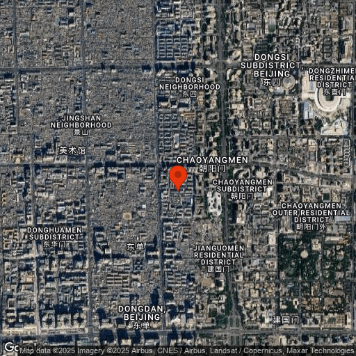 Map of Hotel Cote Cour Beijing