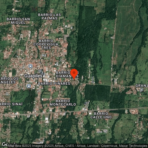 Map of Pachira Lodge