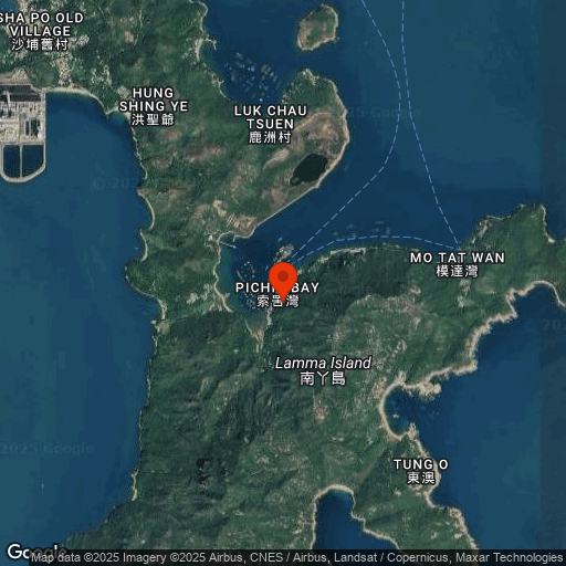Map of Lamma Island