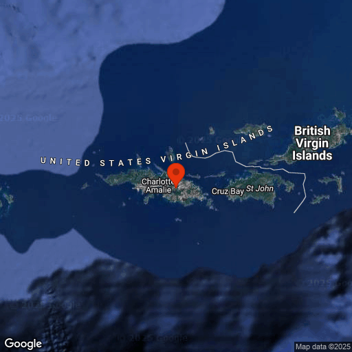 Map of British Virgin Islands