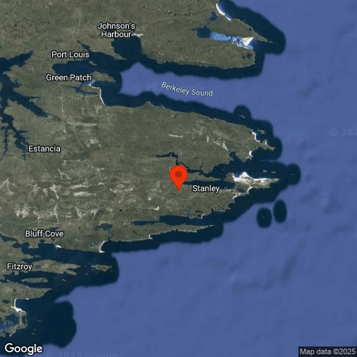 Map of Falkland Islands