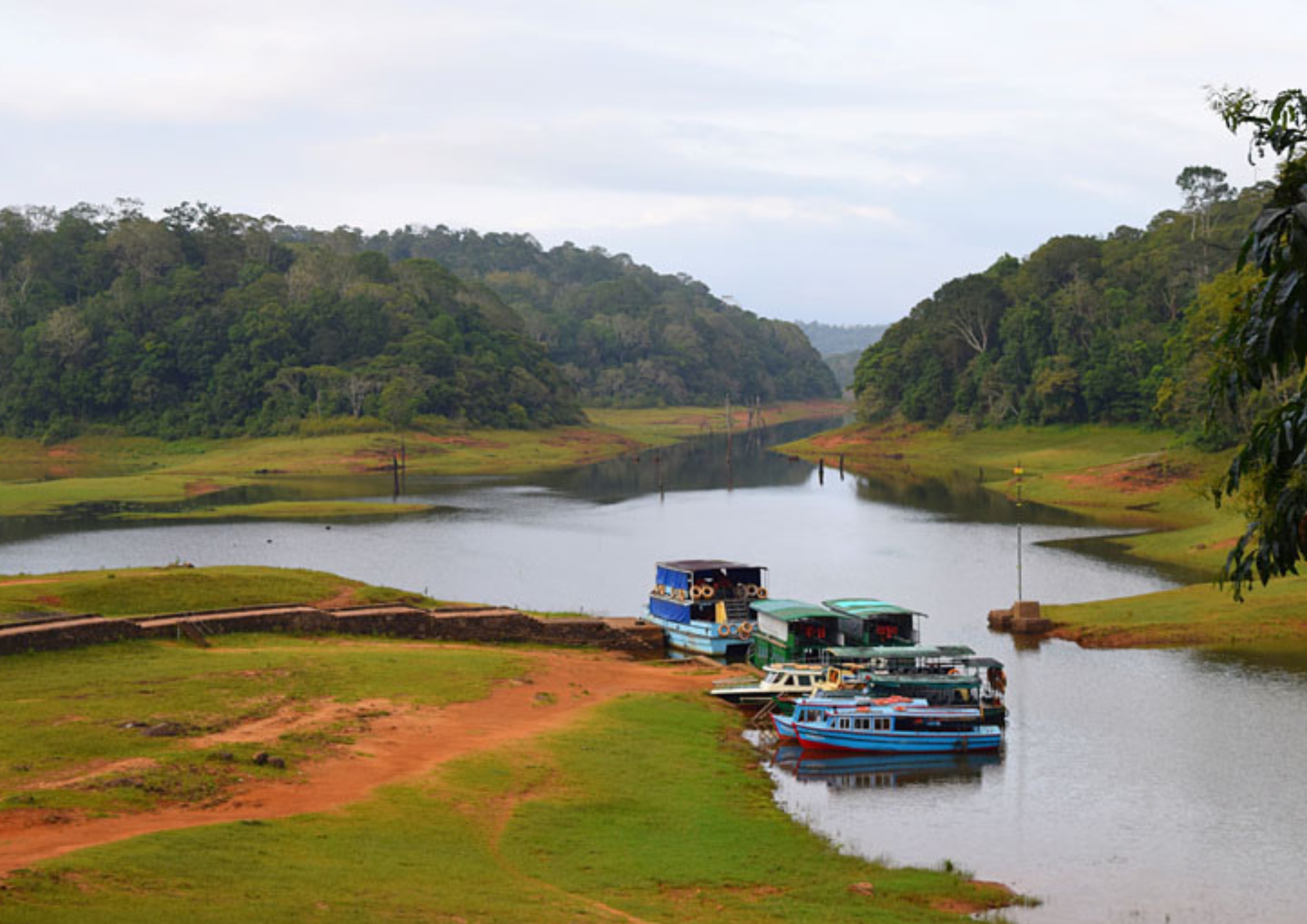 Boat, Periyar National Park