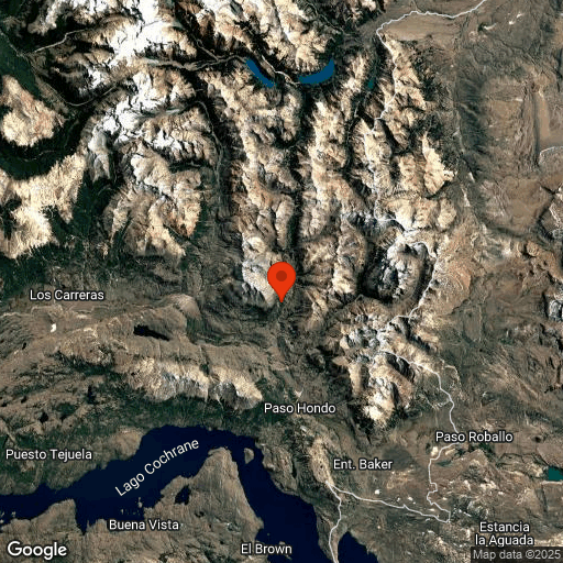 Map of Patagonia National Park