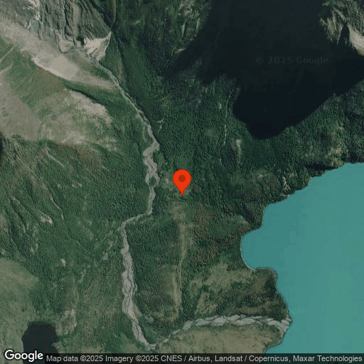 Map of Hike to Los Cuernos