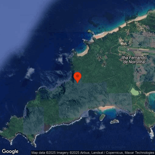 Map of Pousada Solar dos Ventos
