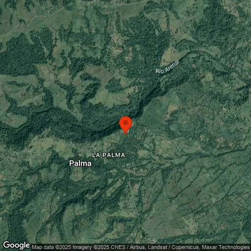 Map of Nayara Tented Camp