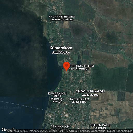 Map of Niraamaya Retreats Backwaters & Beyond, Kumarakom