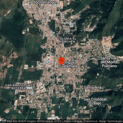 Map of El Convento Boutique Hotel