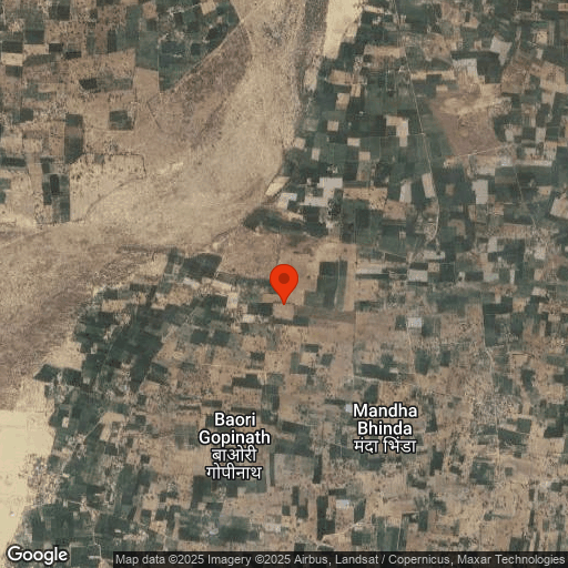 Map of Samode Palace, rural Rajasthan
