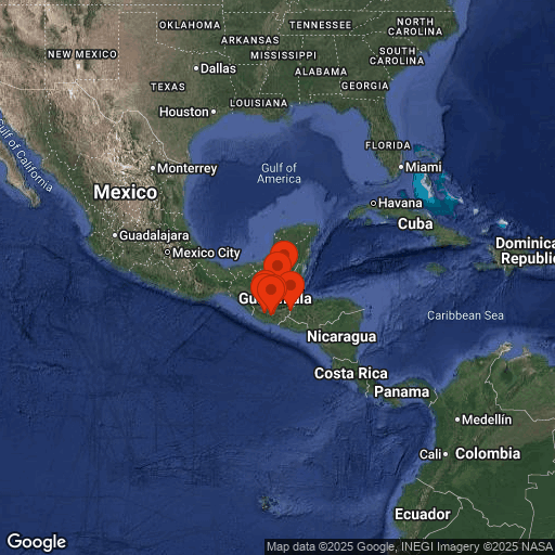 Map of Guatemala