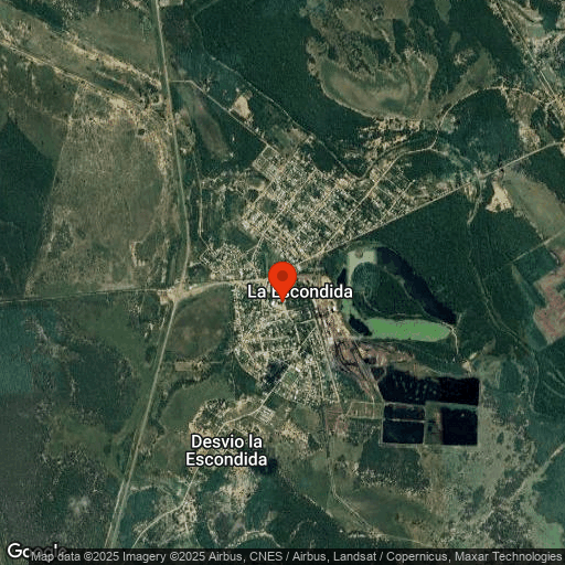 Map of Estancia La Escondida