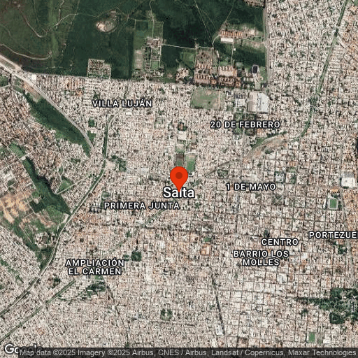 Map of Hotel Almeria