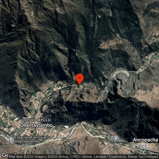 Map of Las Qolqas Eco Lodge