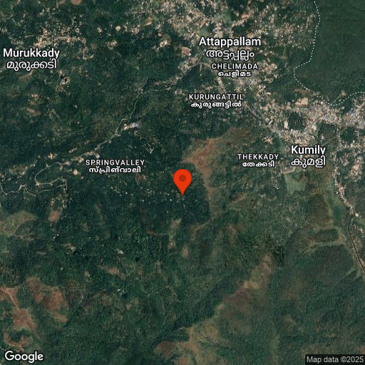 Map of Niraamaya Retreats Cardamom Club, Thekkady