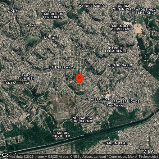 Map of Vila Teresa