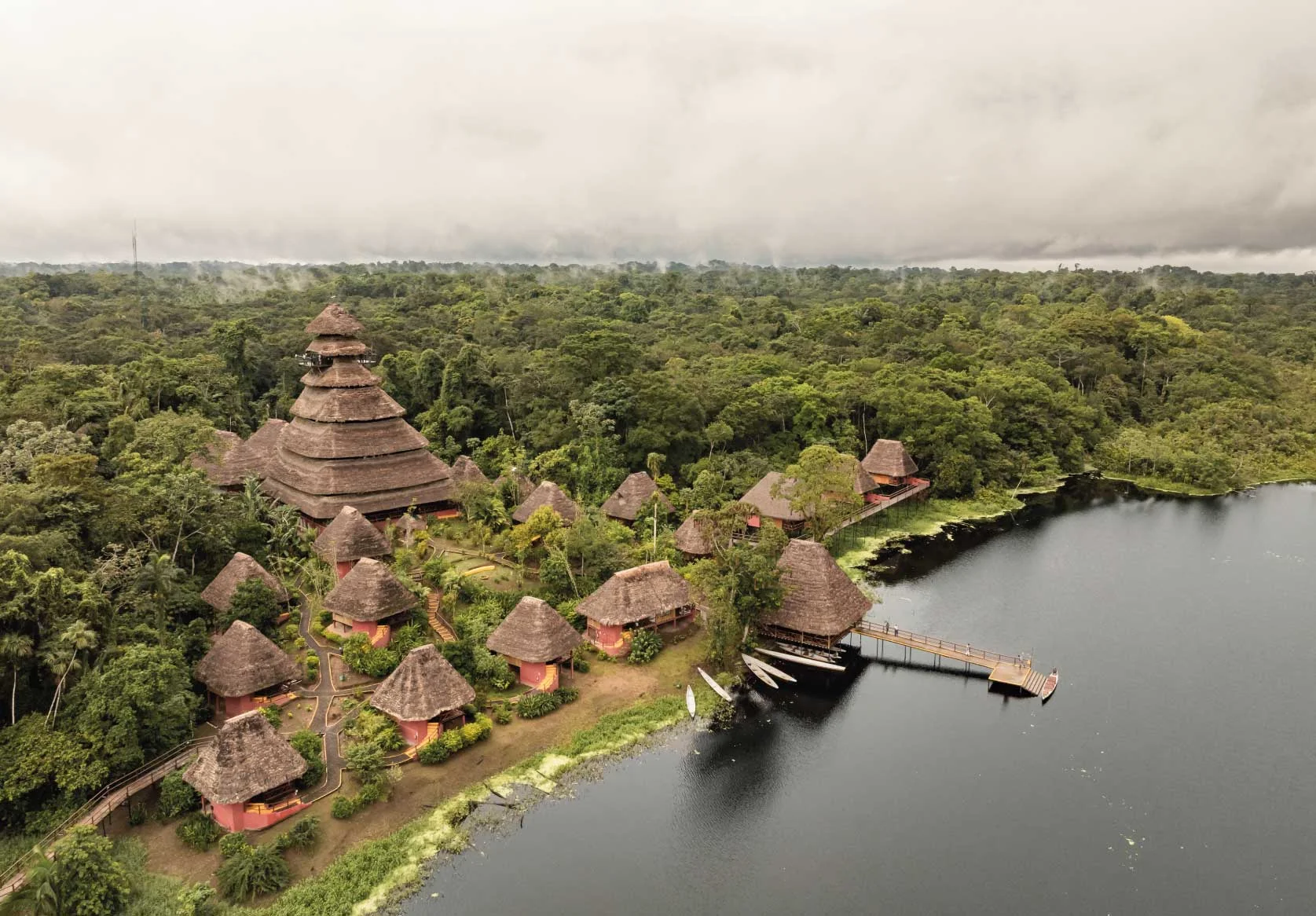 Rainforest Lodge View