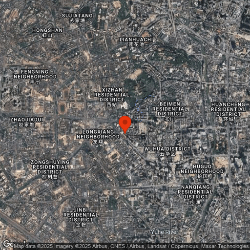 Map of Grand Park Kunming