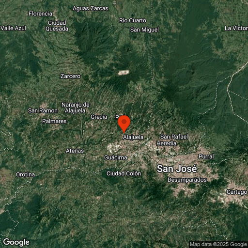 Map of Sarapiqui