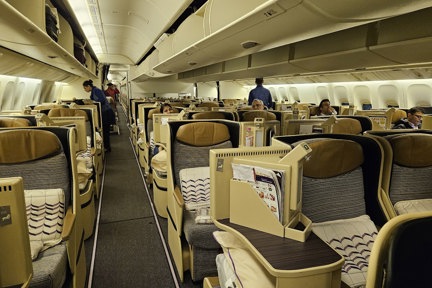 Air India First Class Boeing 777