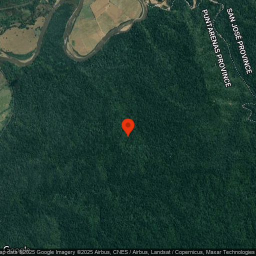Map of Carara Biological Reserve & Villa Lapas Sky Walk