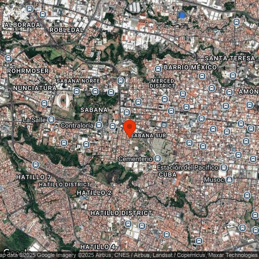Map of San Jose Tour