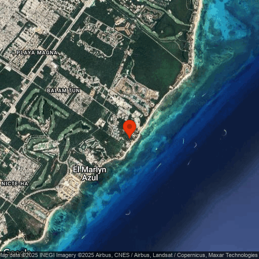 Map of Viceroy Riviera Maya