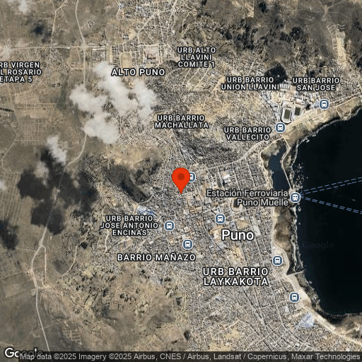 Map of Casa Andina Standard