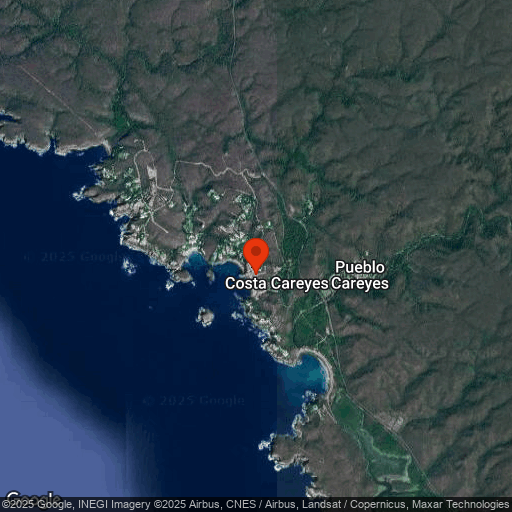 Map of Costa Careyes